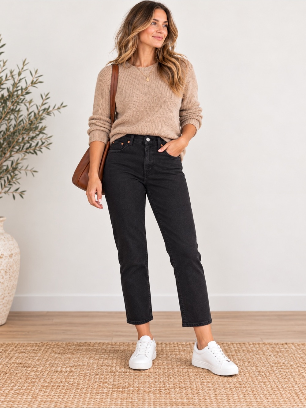 Levi’s Wedgie Straight Black Jeans Women’s Size 25 High Rise